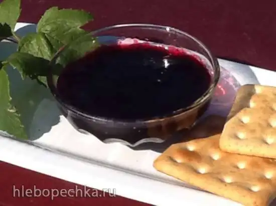 Пряный смородиновый джем с апельсинами