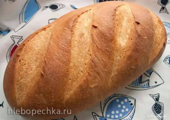 Батон на холодной опаре