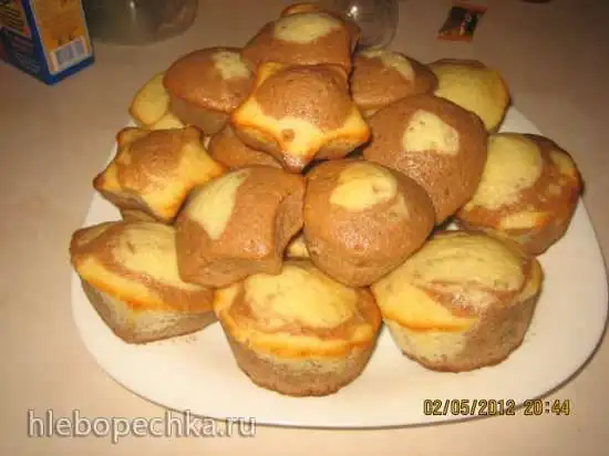 Кексики двойные