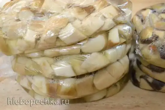 Подготовка грибов к заморозке