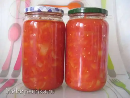 Лечо без уксуса