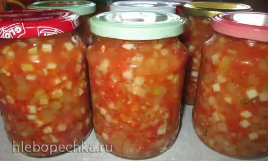Салат из кабачков