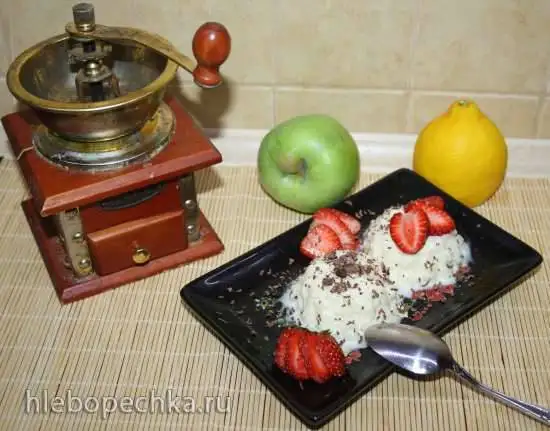 Баварский рисовый крем