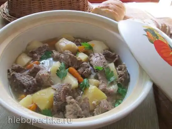 Бекеоффе (Baeckeoffe) - тушеное мясо по-эльзасски