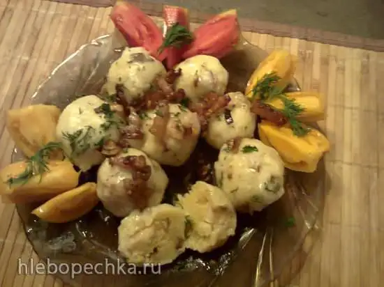 Саксонские клецки с салом