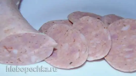 Домашняя вареная колбаса в мультиварке Polaris 0507 Kitchen