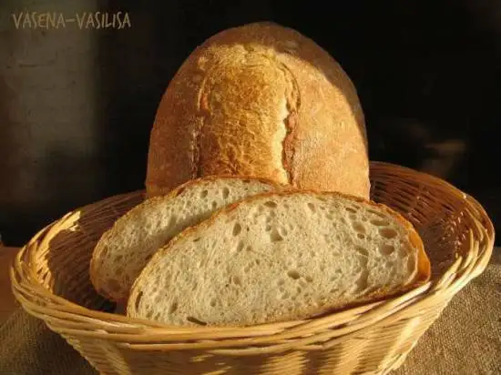 Пшеничный хлеб с цельнозерновой мукой