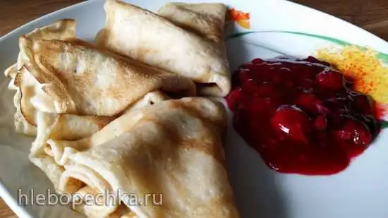 Блины в немецкой кухне (Pfannkuchen, Palatschinken)