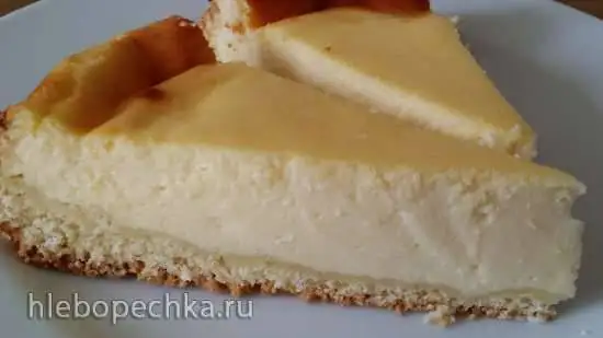 Kаеsekuchen aus Bayern - творожный пирог из Баварии