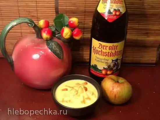 Апфельсуппе - австрийский яблочный суп (Apfelsuppe)