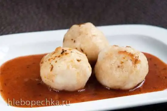 Картофельные кнедли (Kartoffelknoedel)