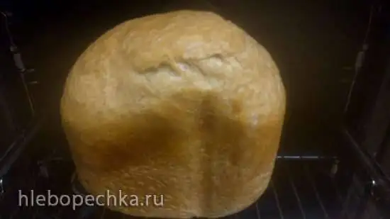 Пшеничный хлеб с пажитником на сухой хмелевой закваске