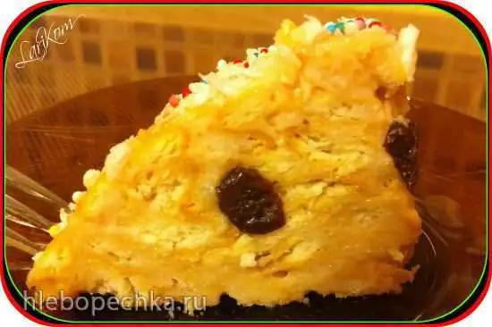 Торт из крекеров без выпечки