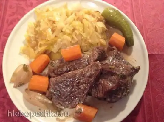 Маринованная говядина по-немецки (Sauerbraten)