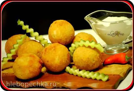 Картофельные крокеты с мясом "er kleine Geschmack («Маленькие вкусняшки»)