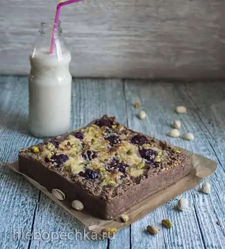 Kleckselkuchen - тарт творожный с маком