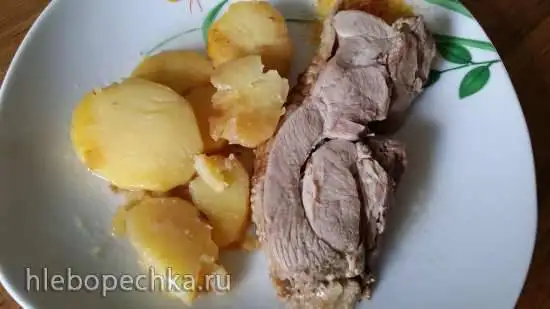 Geschmorte Putenkeule или индейка томленая