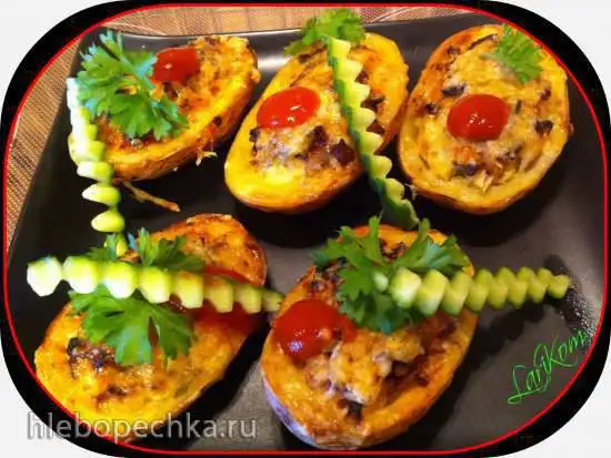 Фаршированный картофель в Фитнес-гриле Hotter
