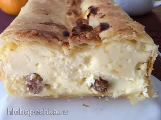 Штрудель с творогом -Topfenstrudel Blitzrezept, или Маленькое путешествие в Баварию (3)