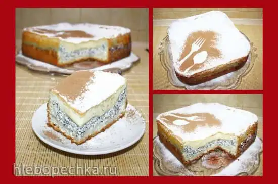 Торт «Айершекке» (Eierschecke)