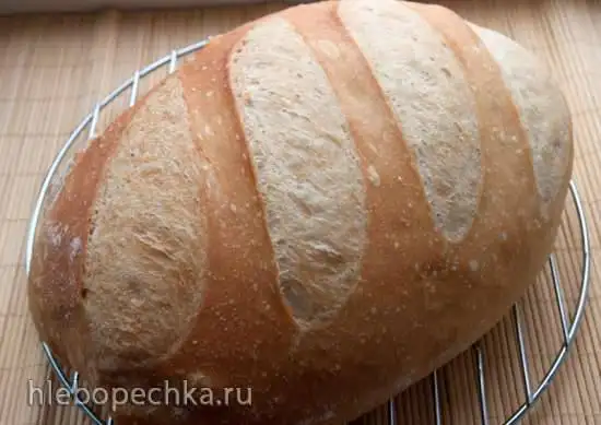 Хлеб пшеничный на старой опаре