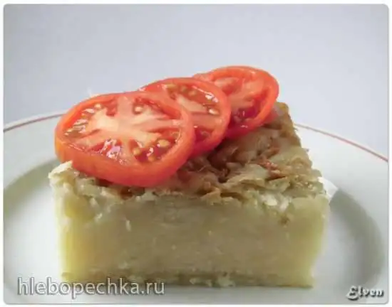 Гамбургский пирог из картофеля