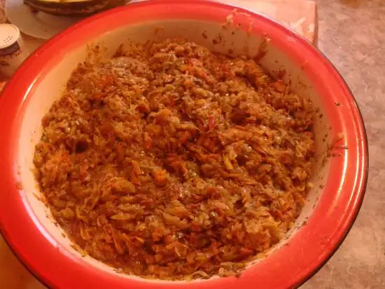 Замороженные щи с кислой капустой
