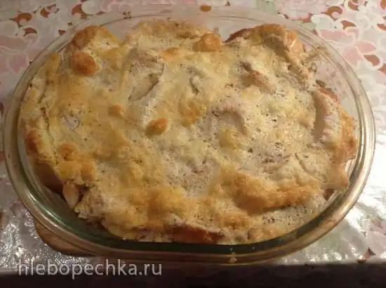 Швабский хлебный десерт c грушами (Ofenschlupfer mit Birnen)