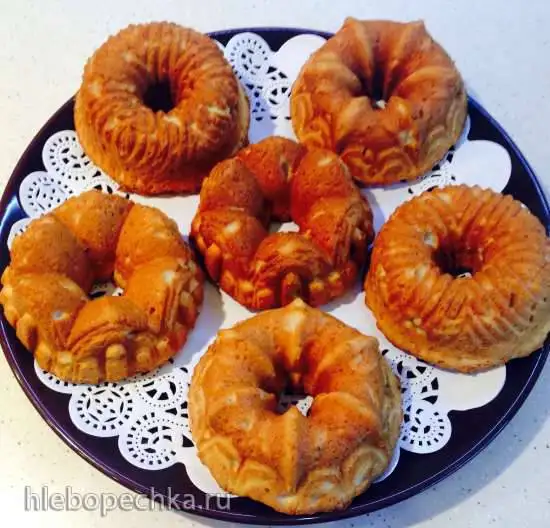 Радужные кексы