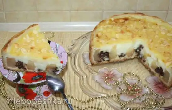 Старинный немецкий яблочный пирог (Altdeutscher Bratapfelkuchen)