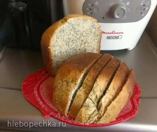 Десертный хлеб с маком