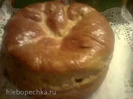 Франконский хлеб-сердце с травами (Herzhaftes Kraeuterwickelbrot)