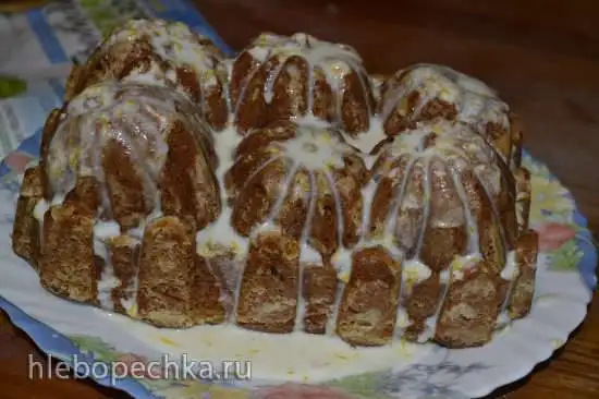 Тыквенный кекс с грецкими орехами