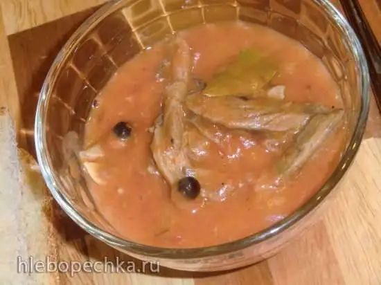 Швабский кислый рубец (Schwаbische saure kutteln)