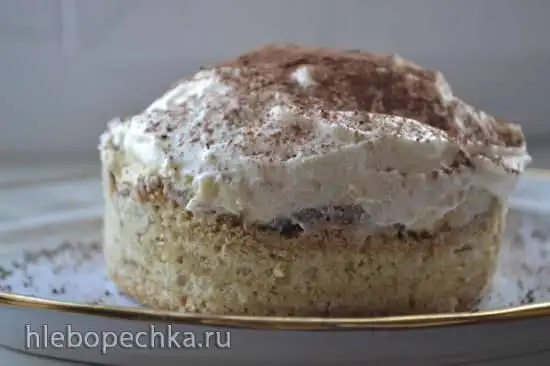 Баумкухен с баварским кремом