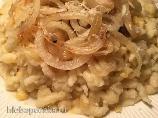 Альгойские шпецле с сыром (Аllgaeuer Kaesespaetzle)