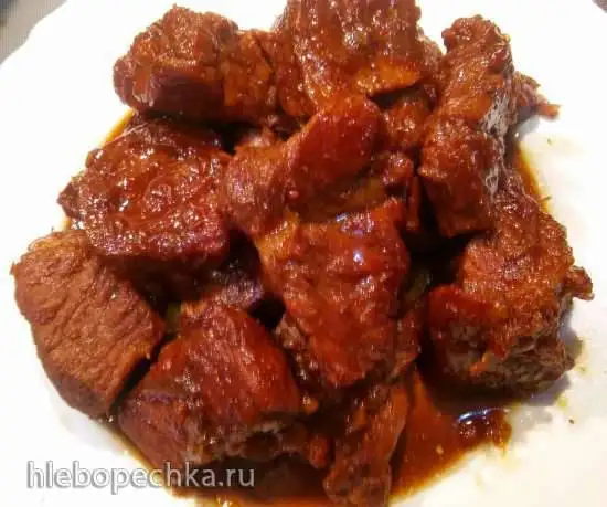 Свинина в глазури по-нюрнбергски (Nuernberg Schweinefleisch in Glasur)