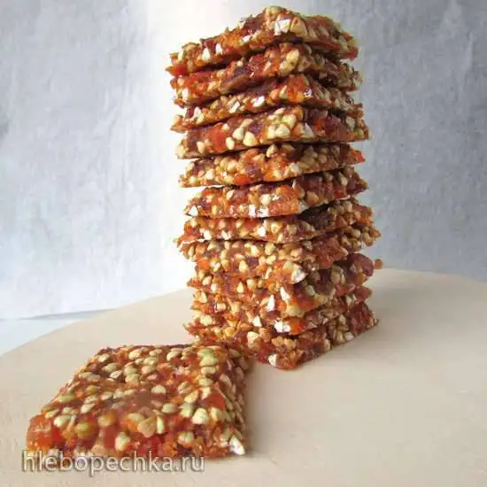 Козинаки из зеленой гречки