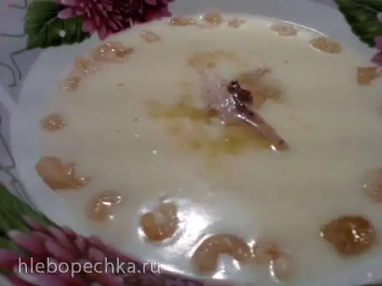 Куриный суп с раками (Suppenhuhn mit Flusskrebsen)