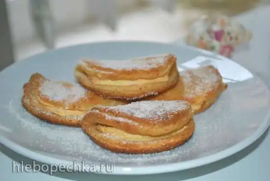 Печенье с творогом и яблоками