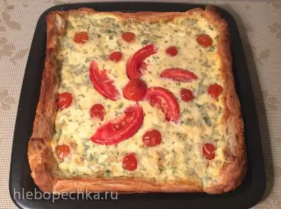 Слоеный пирог «Белоснежка» (Schneewittchenkuchen)