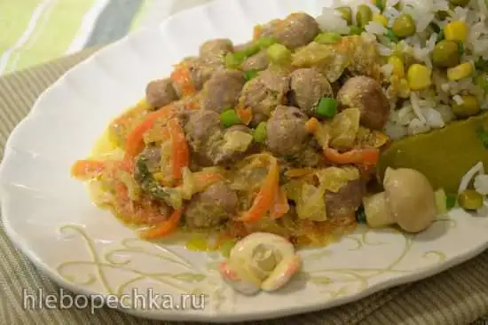 Почки кроличьи в сметанном соусе