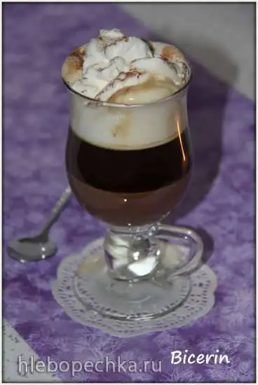 Кофейный десертный напиток Bicerin (Бичерин) или Кофе по-турински