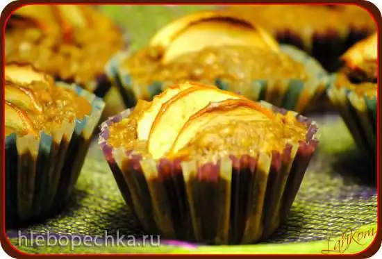Яблочно-ореховые маффины (Apfel-Nuss-Muffins)