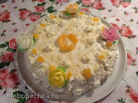 Венский творожно-сливочный торт