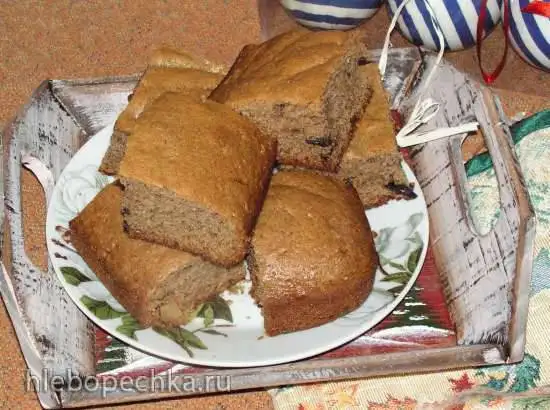 Пряный кекс из майонеза