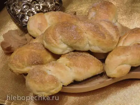 Швабские булочки-плетенки (Schwabische flachswickel)