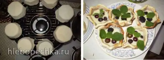 Корзиночки для салатов или десертов