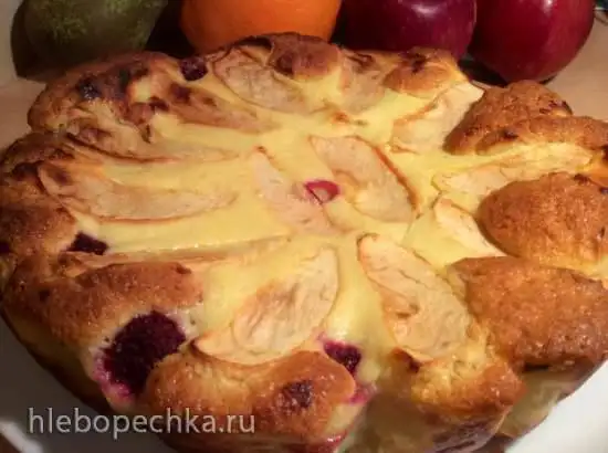 Фруктовый пирог по тюрингски Obstkuchen nach Thueringer Art (Bundeslaende – Thueringer)