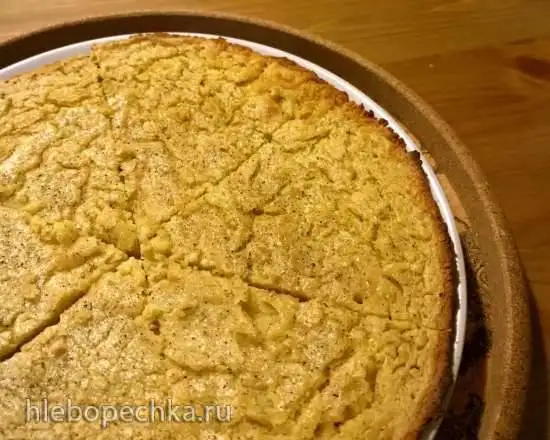 Нутовая лепёшка (Farinata di ceci)